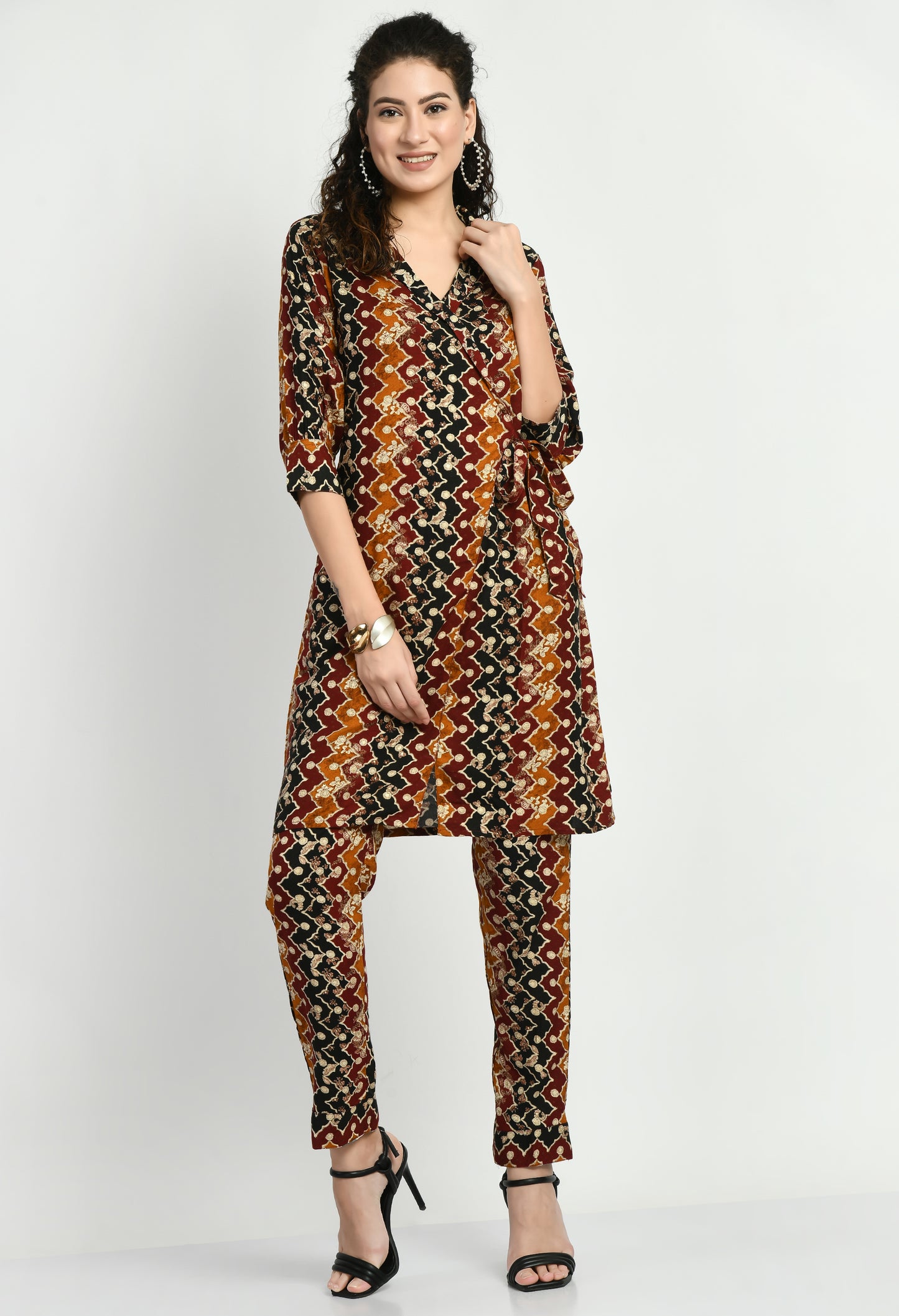 MAURYA Women’s Rayon Co-Ord Set | Top & Pants