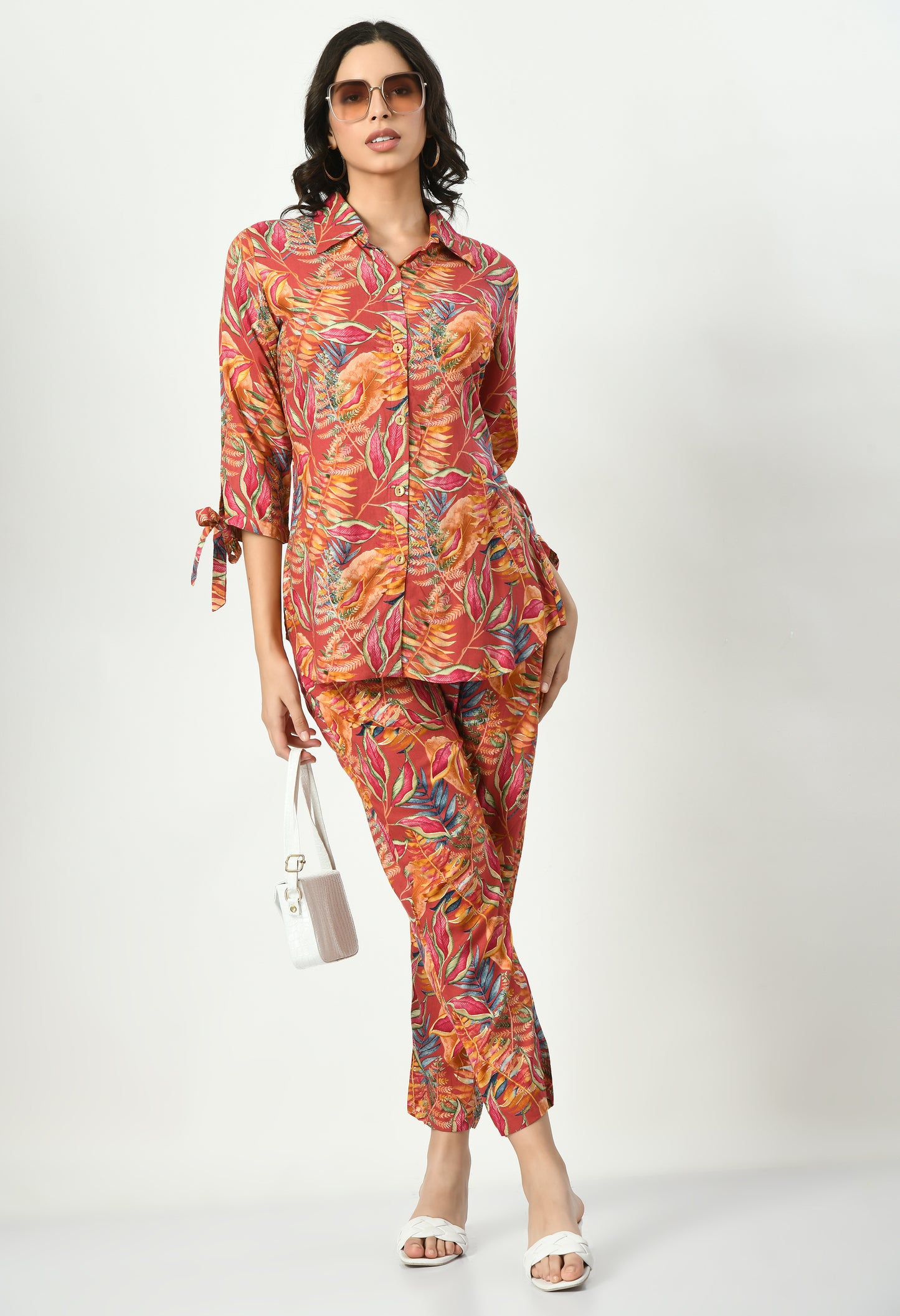 Women’s Elegant Rayon Co-Ord Set for Everyday Wear