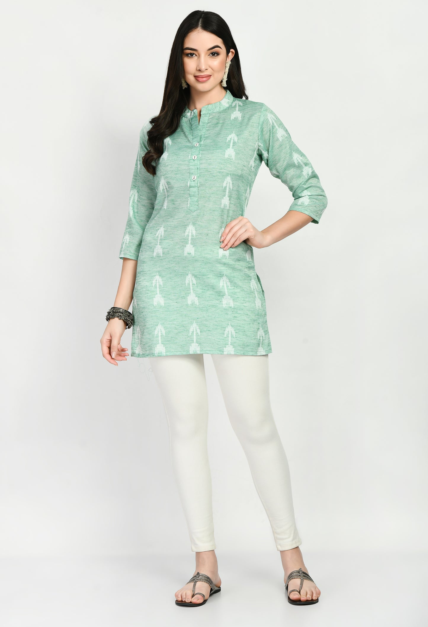 MAURYA Women’s Cotton Blend Printed Casual Top for Daily & Office Wear