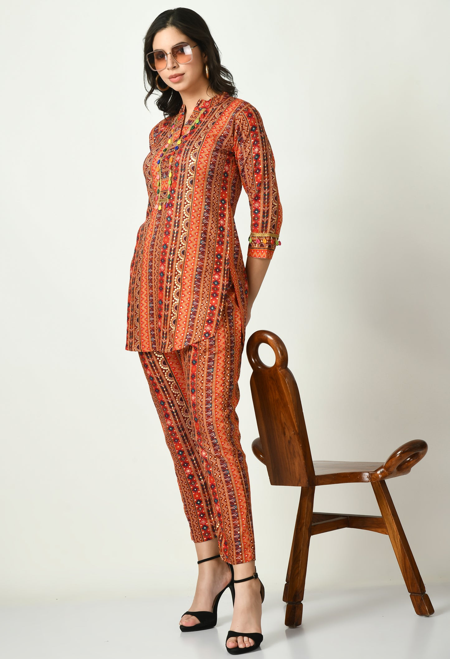 MAURYA Women’s Stylish Rayon Co-Ord Set for Effortless Everyday Elegance