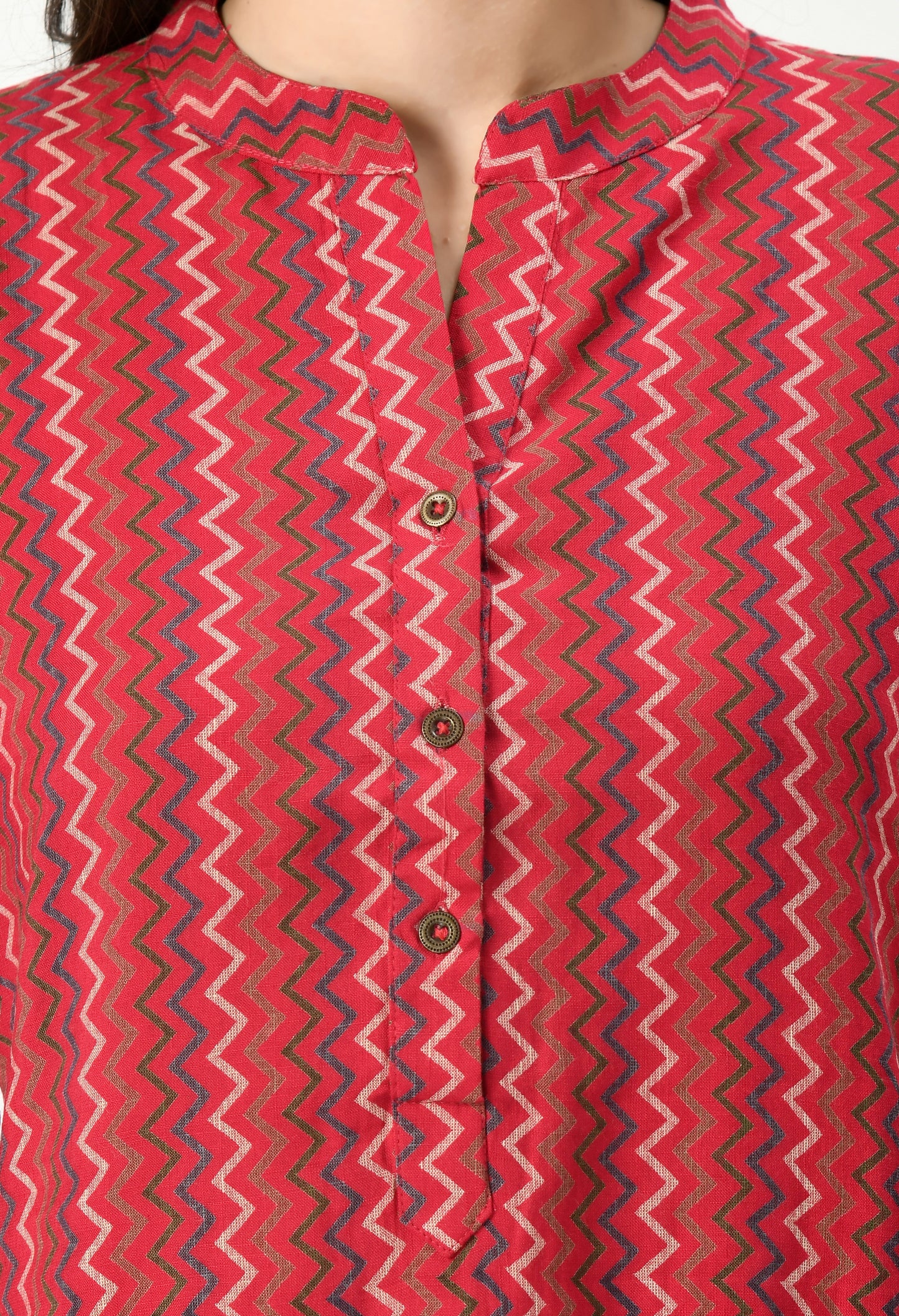 MAURYA Women’s Cotton Blend Printed Casual Top for Daily & Office Wear