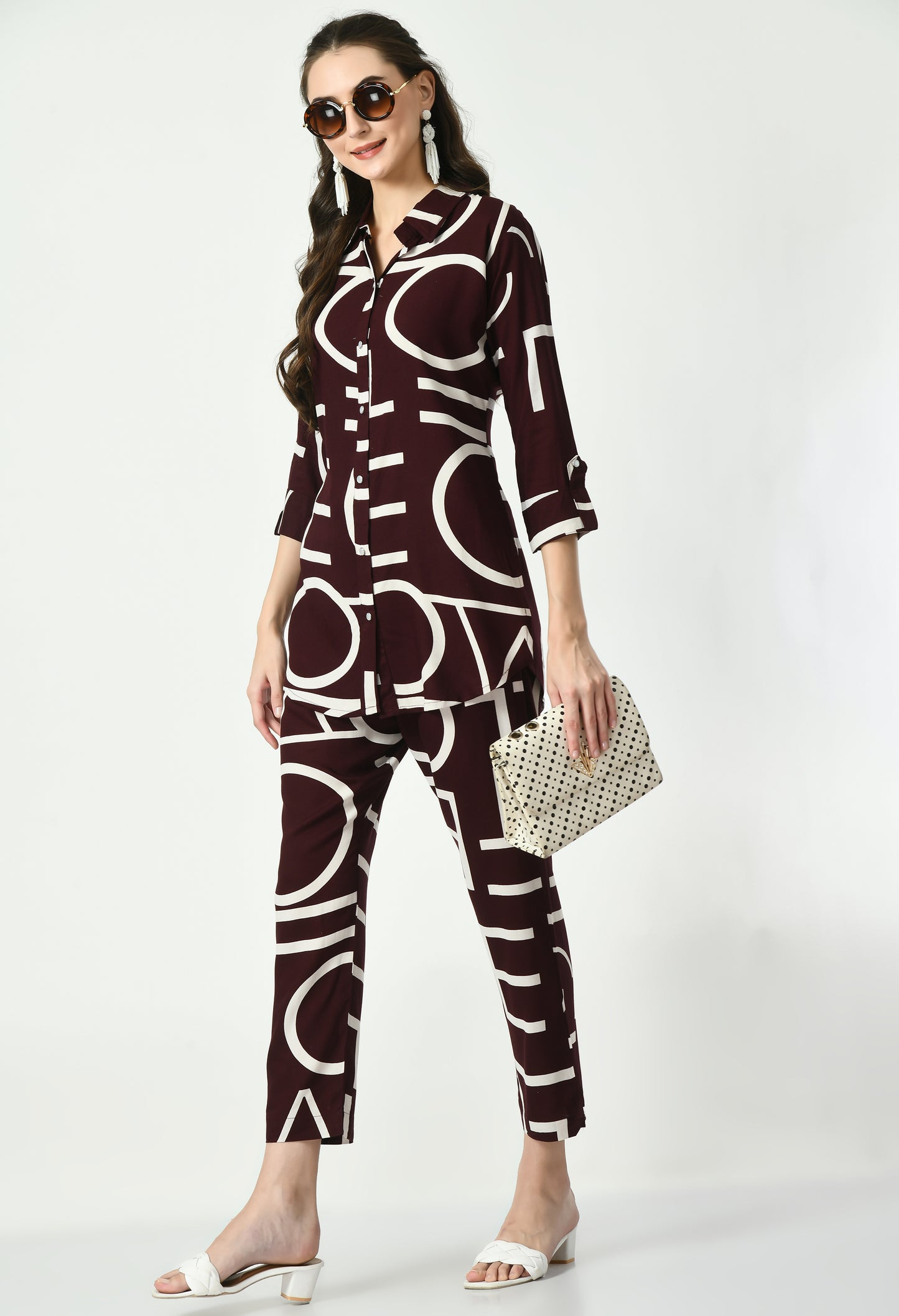 MAURYA Women’s Stylish & Trendy Rayon Co-Ord Set