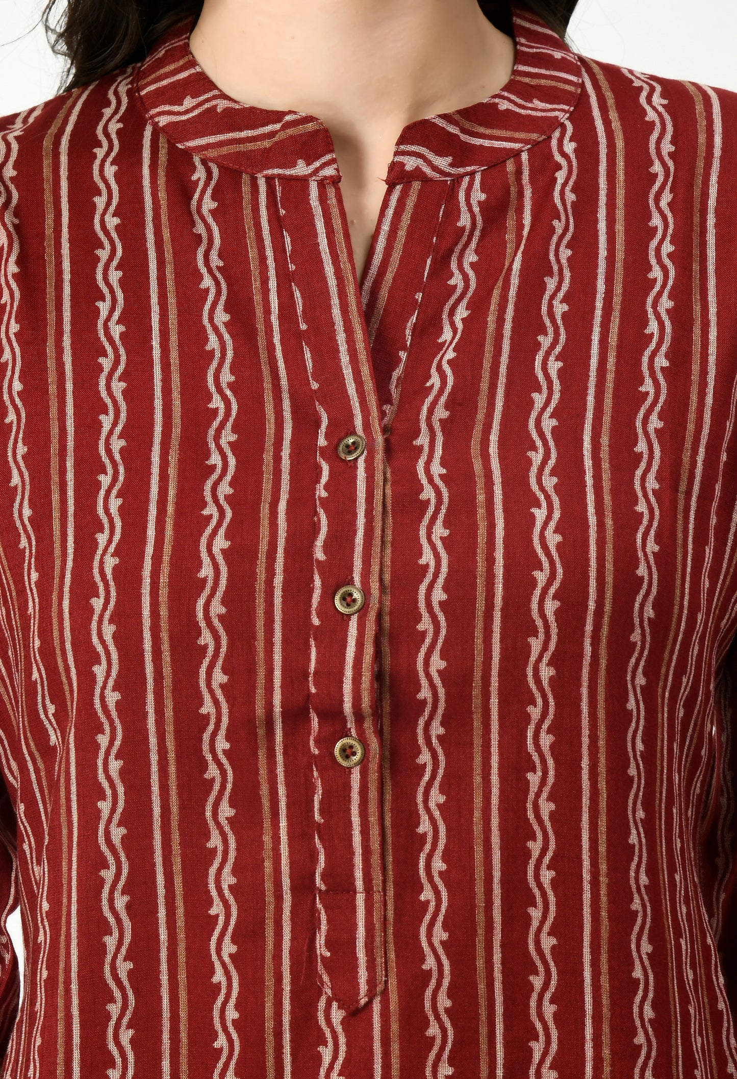 MAURYA Women’s Cotton Blend Printed Casual Top for Daily & Office Wear