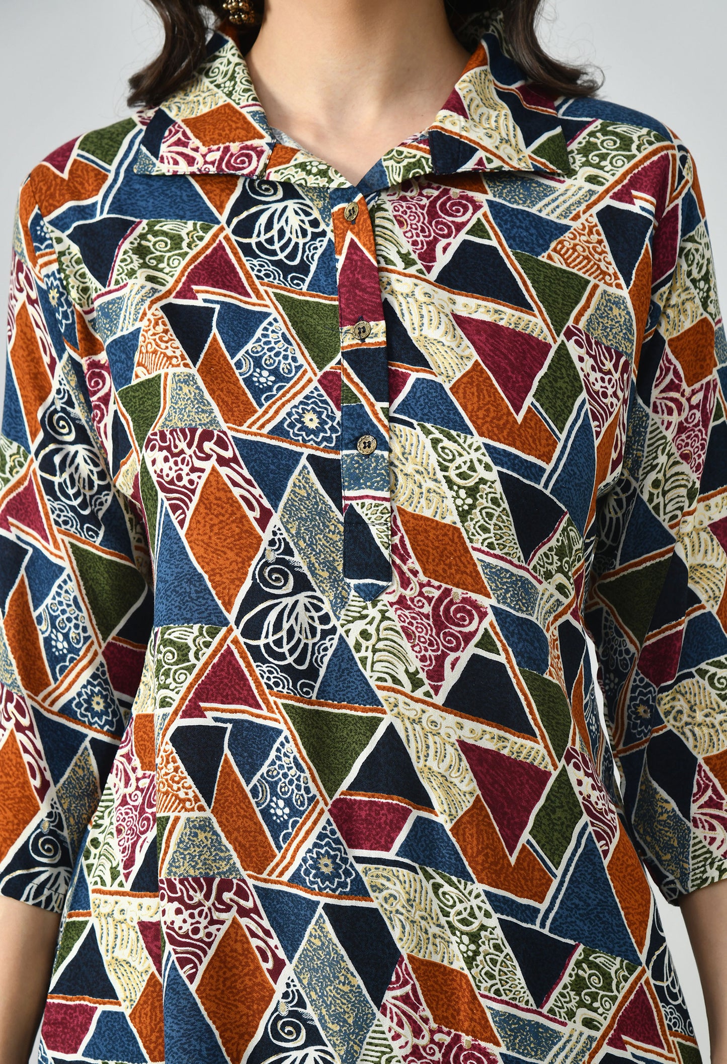 MAURYA Women’s Latest Printed Rayon Co-Ord Set with Stylish Top & Pant Set