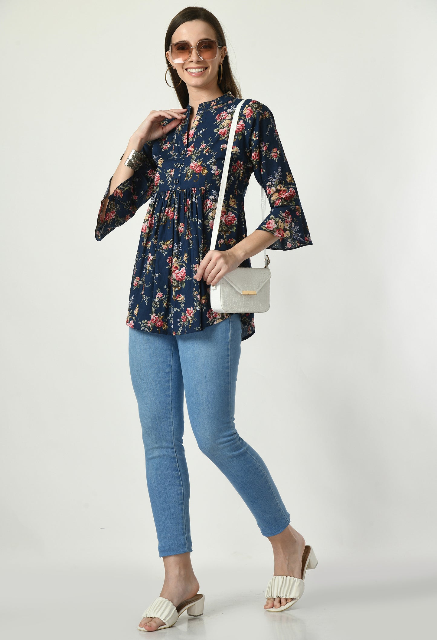 MAURYA Women’s Cotton Printed Casual Top for Daily & Office Wear